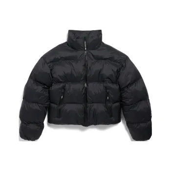 Balenciaga Ski Cropped Puffer Jacket