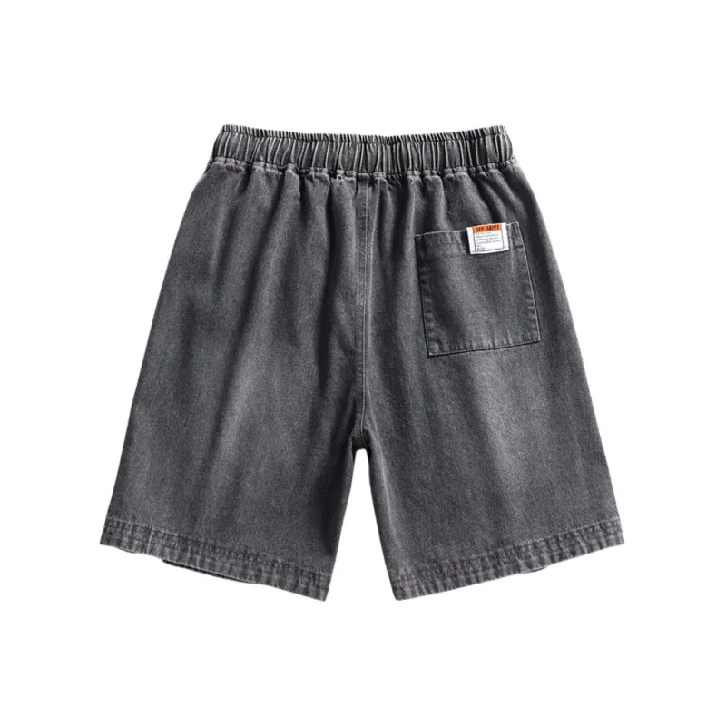 Fakeyoung Denim Shorts Unisex-7