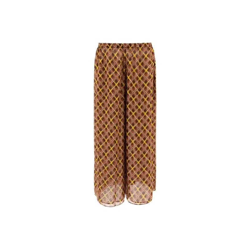BODE Geometric print Trousers-0