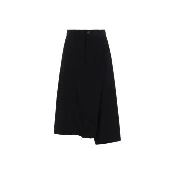 Yohji Yamamoto Femme SS25 Casual Pants Women's Black