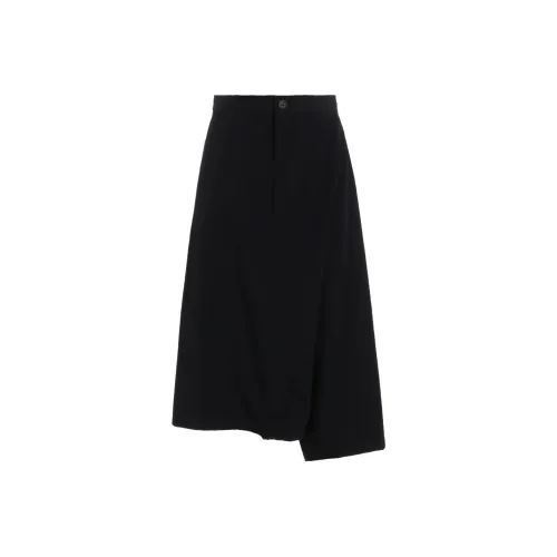 Yohji Yamamoto Femme SS25 Casual Pants Women's Black