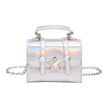 TOUTSEUL YOLO PU One Shoulder Handbag Women's Aurora Silver/Silver/Gunmetal/Pink/Gold