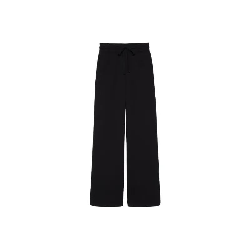 GUCCI Interlocking G Embroidered Jersey Trousers-0