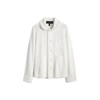 Mapping Cropped Coats Women's White
