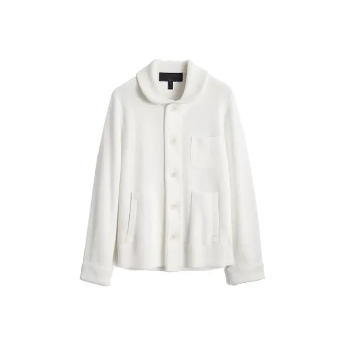 Mapping Cropped Coats Women's White