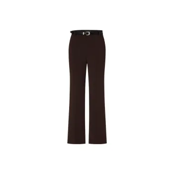 MOCO Casual Pants Women's Red Brown