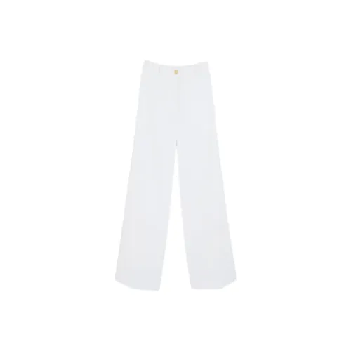 Patou High Waist Wide Leg Tailored Trousers