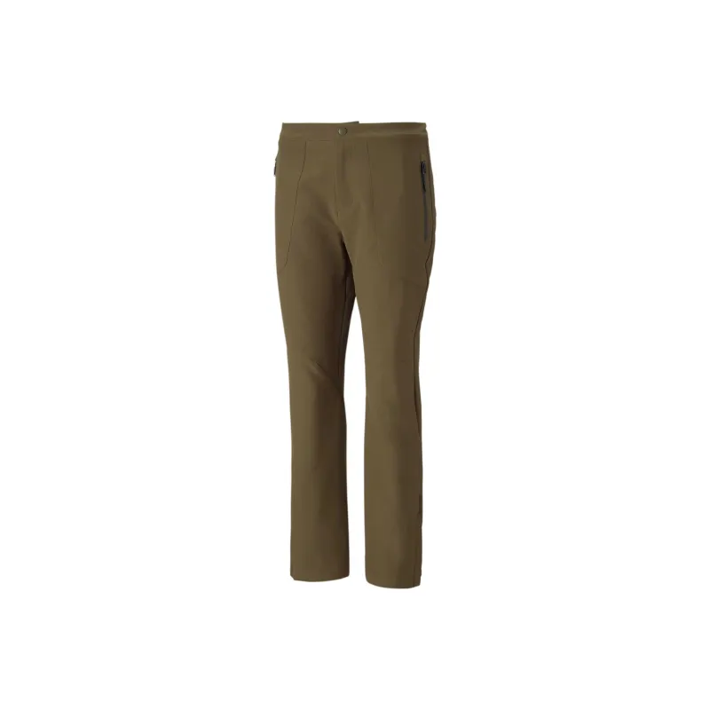 PUMA Casual Pants Women's Olive Green-0