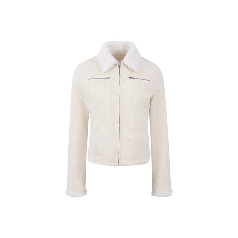 Ariseism Velvet feel Coat Women's-4