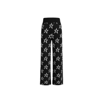 Perfect Moment Chalet Embroidered logo Knitted Trousers
