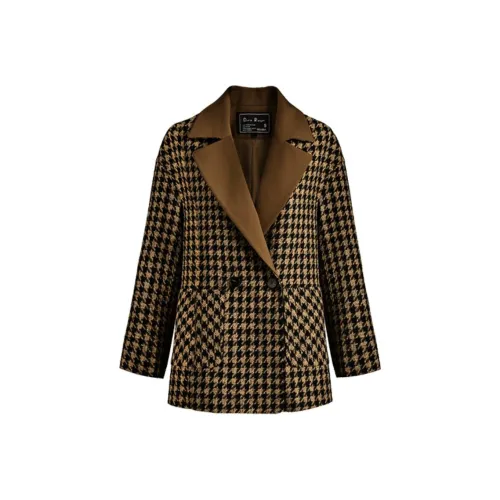DIFFIE RIEGER Coats Women's Coffee