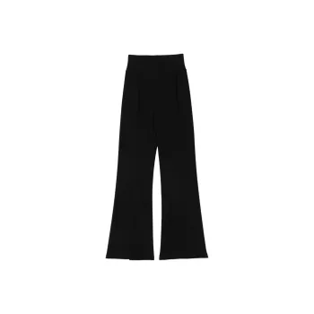 MUKOK Casual Pants Women's Versatile Black