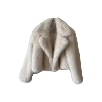 Beautiful Wardrobe Velvet feel Coat Unisex