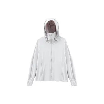 Merry City Sun Protection Clothing Women's Light Gray
