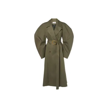 LOEWE Double Breasted Belted Trench Coat