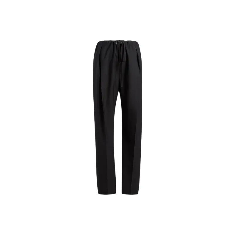 KHAITE Trenton Straight Leg Trousers-0