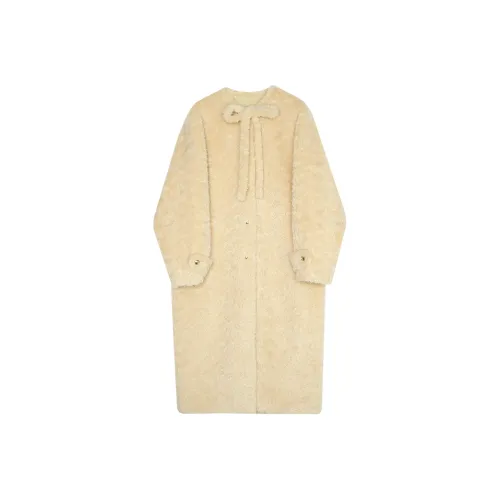 Summer Hooray Velvet feel Coat Women's Light Yellow