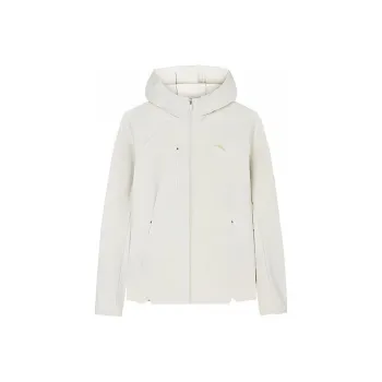 Anta Variety Training Collection Trench Coat Women's Oatmeal Gray