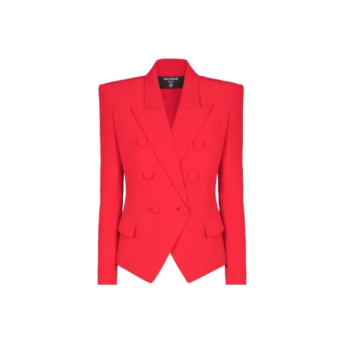 MaxMara Double Breasted Checked Jacket