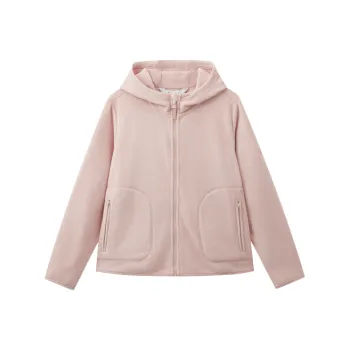 AIGLE Velvet-feel Coat Women's Dark Pink