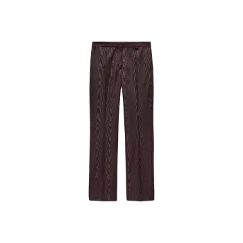 ZARA ZW Series Casual Pants Women's Dark Red