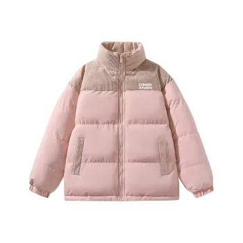 COMGM Puffer Jacket Unisex Pink