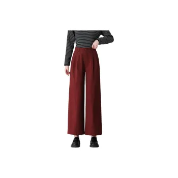SITOL Casual Pants Unisex Angora Red