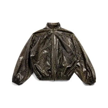 Balenciaga Embossed Tracksuit Jacket