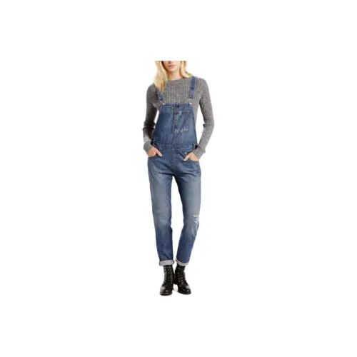 Levis Overalls Women's Blue