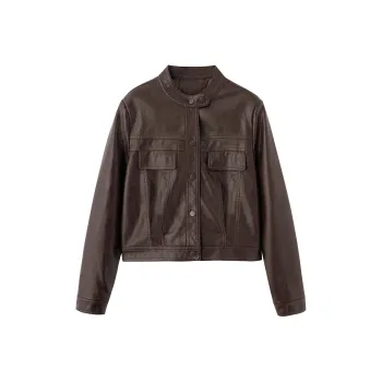 Yi Mengyuan Leather Jacket Women's