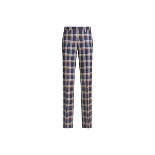 ETRO Checkered Trousers