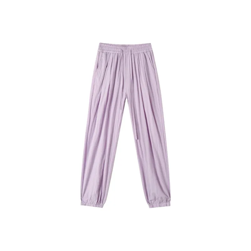 HIPPIEMISS Casual Pants Women's Taro Purple-0