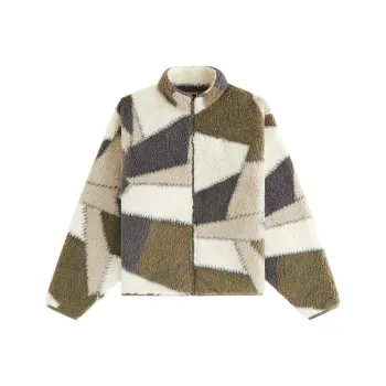 KITH FW24 Waverly II Velvet-feel Coat Women's Multicolor