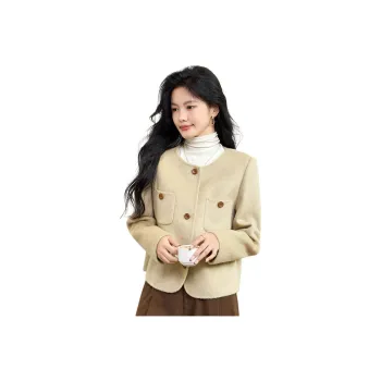 CARBAMMI Coats Women's Corn Yellow