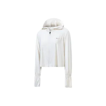 Erke Variety Training Collection Trench Coat Women's Glacier White
