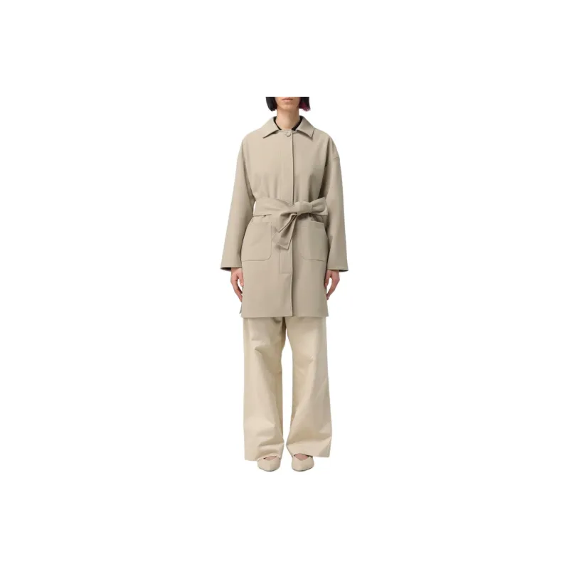 MaxMara Coats Women's Greige-0