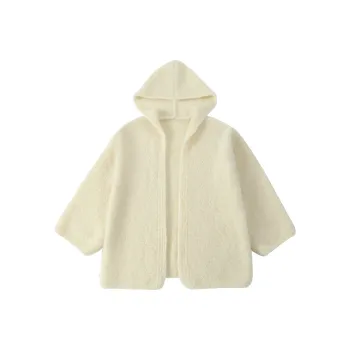 ACAINES Coats Women's Ecru[80% Wool]