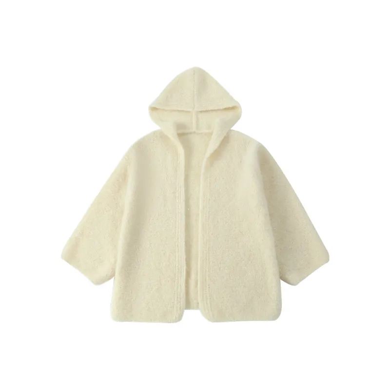 ACAINES Coats Women's Ecru[80% Wool]-0