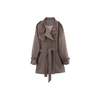 A Paradise For Awakening Coat Women's Dark Coffee