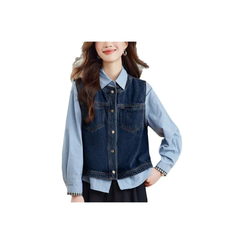 Korean style Vests Women's-3