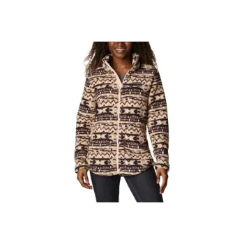 Columbia WOMEN'S WEST BEND FULL ZIP Velvet-feel Coat Women's Brown