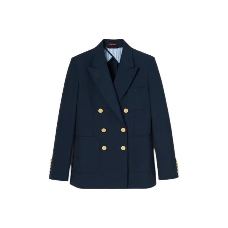 GUCCI Double Breasted Button Up Jacket-0
