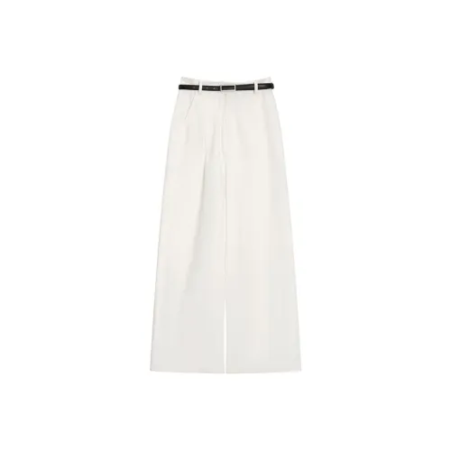 Fragment Casual Pants Women's Ivory White