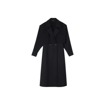 GOELIA Trench Coat Women's Black