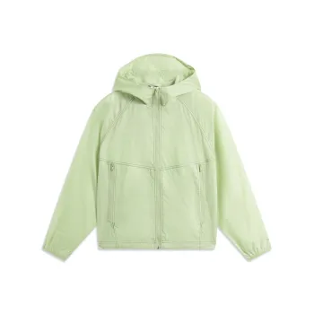 LiNing CF Tracing Outdoor Collection Lightweight Storage Sun Protection Clothing Women's Sage Green