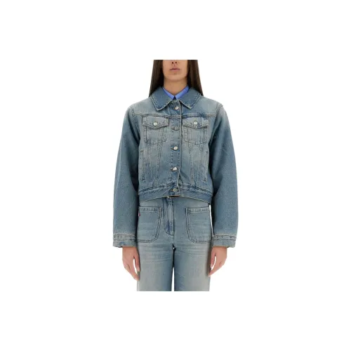 Victoria Beckham Padded Denim Jacket