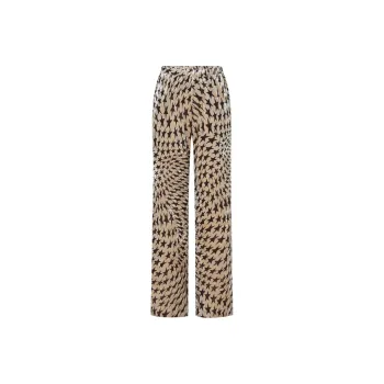 MO&CO Casual Pants Women's Stars Print