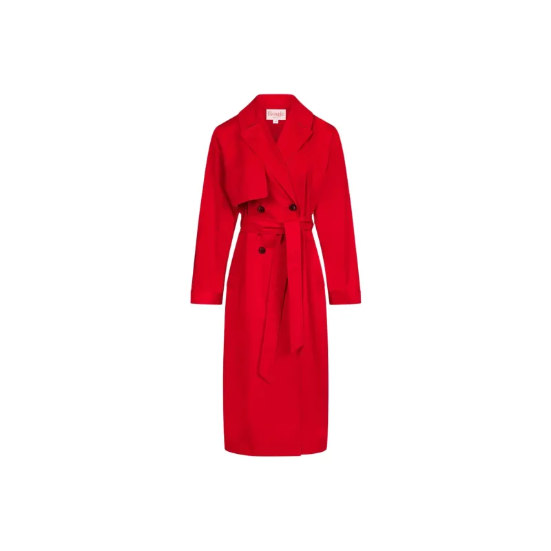 Rouje ARCHIBALD TRENCH COAT Trench Coat Women's Red-0