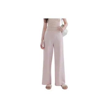 DEAR DEER PUFF Casual Pants Women's Pink