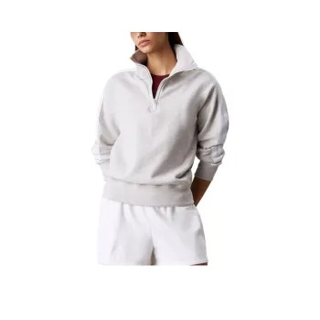 CALVIN KLEIN Sweatshirt Europe Version Women's Light Gray